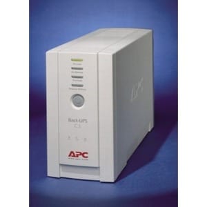 APC Back-UPS CS 350VA - Tower - 8 Hour Recharge - 6.60 Minute Stand-by - 110 V AC Input - 120 V AC Output - 3 x NEMA 5-15R