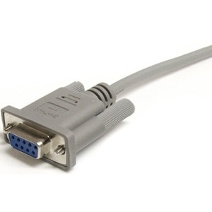 StarTech.com Null-Modem Serial Cable - Extend your EGA monitor cable or mouse cable by 6ft - 6ft rs232 cable - 6ft db9 cab