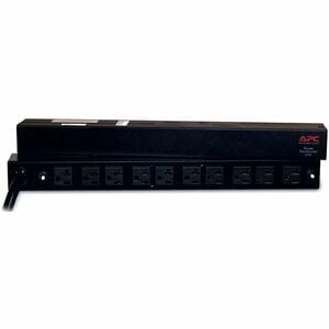 APC Basic Rack 2.88kVA PDU - 10 x NEMA 5-20R - 2.88kVA - 1U 19" Rack-mountable