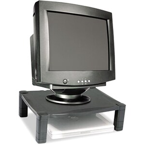 Kantek Single-Level Height-Adjustable Monitor Stand - 60 lb Load Capacity - Flat Panel Display Type Supported - 6" Width x