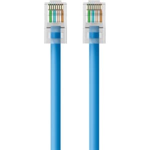 Belkin Cat.6 Snagless Patch Cable - RJ-45 - RJ-45 - 7ft - Blue