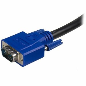StarTech.com 15 ft 2-in-1 Universal USB KVM Cable - KVM Cable - 15 ft - 1 x Type B, 1 x D-Sub (HD-15), 1 x Type A, 1 x D-S