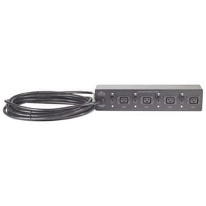 APC by Schneider Electric NetShelter PDU - Basic - Hard Wire 3-wire - 4 x IEC 60320 C19 - 230 V AC Input - 230 V AC Output