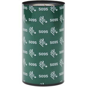 Zebra 05095BK15445 Thermal Transfer Ribbon - Black - 6 Pack - Thermal Transfer - 6 Pack