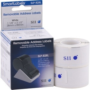 Seiko Removable Address Label - Perfect for Address Labels for Office Mailings, Invitations, Christmas Cards and more.