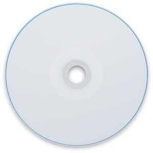 Verbatim CD-R 700MB 52X White Thermal Printable, Hub Printable - 100pk Spindle - 700MB - 100 Pack