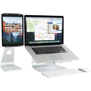 Rain Design mStand Laptop Stand - Silver - mStand transforms your notebook into a stylish and stable workstation so you ca