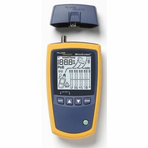Fluke Networks MicroScanner2 Cable Verifier - Upto 11.8" Lenght Measurement - LCD - Network (RJ-45) - Twisted Pair