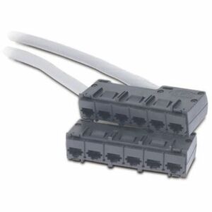 APC by Schneider Electric 2.13 m Category 5e Network Cable - 1 Each - TAA Compliant - Cable for Network Device - First End