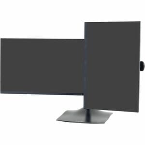 Ergotron Monitor Stand - Up to 61 cm (24") Screen Support - 28.12 kg Load Capacity - Desk - Steel, Aluminium - Black - For