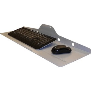 Newstar Universal Keyboard & Mouse Shelf (width: 75 cm) - Silver - 750 mm Width x 230 mm Depth - Silver