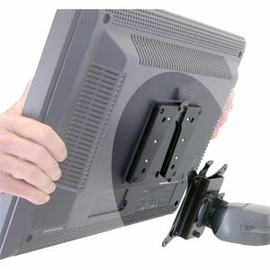 Ergotron Mounting Bracket for LCD Display - Black - 15.88 kg Load Capacity - 100 x 100, 75 x 75 - VESA Mount Compatible