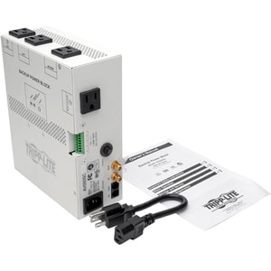 Eaton Tripp Lite Series 550VA Audio/Video Backup Power Block - Exclusive UPS Protection for Structured Wiring Enclosure - 