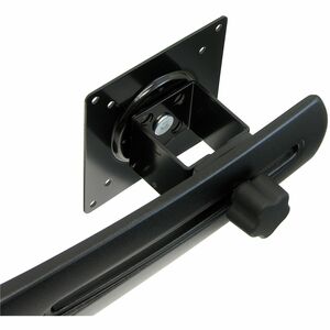 Ergotron Monitor Stand - Up to 61 cm (24") Screen Support - 56.25 kg Load Capacity - Desk - Steel, Aluminium - Black - For