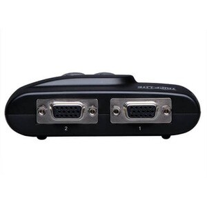 Tripp Lite by Eaton 2-Port Compact USB KVM Switch with Audio and Cable - 2 Computer(s) - QXGA - 2048 x 1536