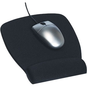 3M Nonskid Mouse Pad - 8.50" Height x 6.75" Width x 0.75" Depth - Black - Foam - 1
