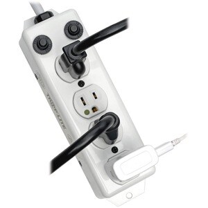 Eaton Tripp Lite Series Safe-IT UL 1363A Medical-Grade Power Strip for Patient-Care Vicinity, 4x 15A Hospital-Grade Outlet