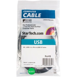 StarTech.com Micro USB Cable - Charge or sync micro USB mobile devices from a standard USB port on your desktop or mobile 