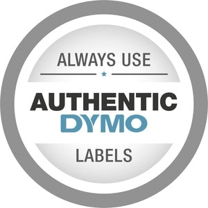Dymo LabelWriter Adhesive Name Badges - 4" Width x 2 1/4" Length - Removable Adhesive - Rectangle - Direct Thermal - White