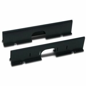 APC by Schneider Electric AR8172BLK Cable Organizer - Black - Cable Manager - 0U Rack Height