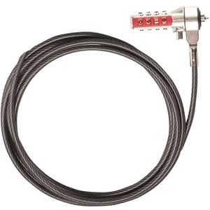 Targus DEFCON CL (Notebook Cable Lock) - Combination Lock - Galvanized Steel - 1981mm