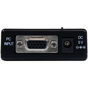StarTech.com High Resolution VGA to Composite (RCA) or S-Video Converter - PC to TV - VGA - NTSC