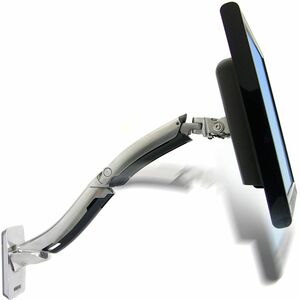 Ergotron MX Wall Mount LCD Arm. Capacité de charge maximale: 13,6 kg, Taille maximale de l’écran: 106,7 cm (42"), Compatib