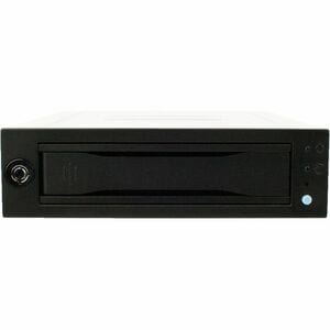 CRU Data Express DX115 DC Hard Drive Carrier - SAS, USB 2.0, Serial ATA/300 - Internal - Black