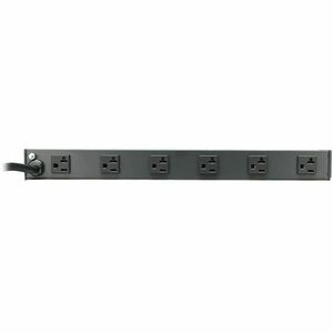 Tripp Lite by Eaton Power Strip Rackmount Metal 120V 5-20R 12 Outlet 15' Cord 1URM - NEMA 5-20P - 12 NEMA 5-20R