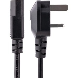 StarTech.com 6 ft Standard UK Computer Power Cord - Power cable - IEC 320 EN 60320 C13 (F) - BS 1363 (M) - 6ft/1.8m 18AWG 