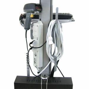 Ergotron Wandhalterung für Steckdosenleiste, Workstation, Display-Wagen, Medizinischer Wagen, Mobiler Wagen, TV-Wagen, Car