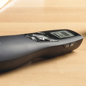 Logitech R800 Laser Presentation Remote - For Visual Presenter LCD - Radio Frequency - 100 ft (30480 mm) Operating Distanc