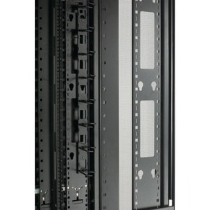 APC by Schneider Electric AR7501 Kabelführung - Schwarz - 2 Pack Paket - Kabelmanagement-Panel - 42U Rack Height