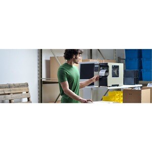 Zebra 220Xi4 Direct Thermal/Thermal Transfer Printer - Monochrome - Label Print - Fast Ethernet - USB - Serial - Parallel 