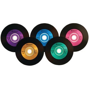 Verbatim CD-R 80min 52X with Digital Vinyl Surface - 50pk Spindle - 700MB - 50 Pack