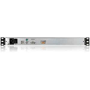 ATEN CL5800N Rackmount LCD-TAA Compliant - 1 Computer(s) - 19" - SXGA - 1280 x 1024 - 2 x PS/2 Port - 1 x USB - Keyboard -