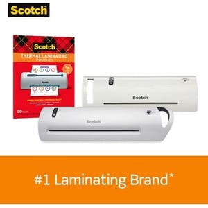 Scotch Thermal Laminating Pouches - Sheet Size Supported: Letter 8.50" Width x 11" Length - Laminating Pouch/Sheet Size: 9