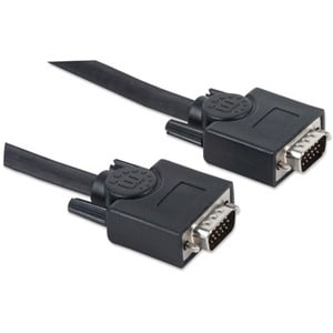 Manhattan CABLE MONITOR SVGA 8MM HD15M-M 7.5M - Cable for Dispositivo de audio/vídeo, Monitor, Computadora de escritorio, 