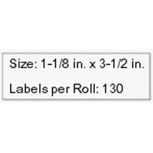 Seiko White Address Label (No retail packaging) - Perfect for Address Labels for Office Mailings, Invitations, Christmas C