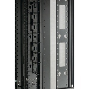Acheminement de câbles APC by Schneider Electric AR7501 - Noir - 2 Paquet Pack - Panneau gestion câble - 42U Rack Height