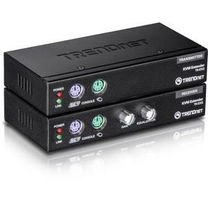 TRENDnet KVM Extension Kit - 1 Computer(s) - 1 , 1 Local User(s), Remote User(s) - 1 x HD-15 VGA, 1 x Type B USB