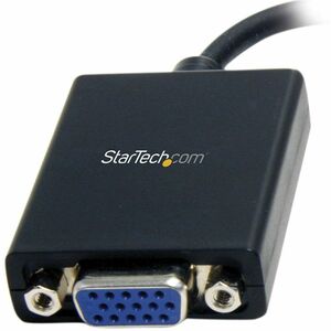 StarTech.com Mini DisplayPort to VGA Adapter, Active Mini DP to VGA Converter, mDP & Thunderbolt 1/2 to VGA Monitor - Repl