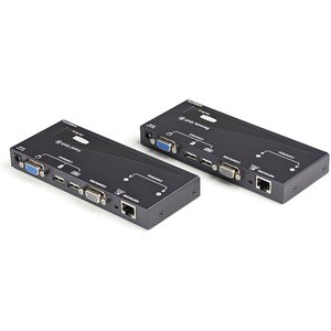 StarTech.com USB VGA KVM Console Extender over Cat5 UTP 1000 ft - Control a KVM or server from up to 300m (984ft) away - k