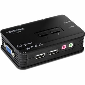 2-Port USB KVM Switch Kit w/ Audio