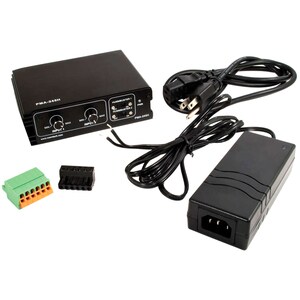 C2G Plenum-Rated 45 Watt Stereo Mixer/Amplifier - 20 Hz to 20 kHz