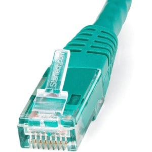 StarTech.com 10ft CAT6 Ethernet Cable - Green Molded Gigabit - 100W PoE UTP 650MHz - Category 6 Patch Cord UL Certified Wi