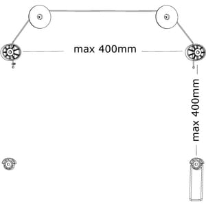 Newstar TV/Monitor Ultrathin Wall Mount (fixed) for 32"-55" Screen - Black - 66 cm to 119.4 cm (47") Screen Support - 20 k