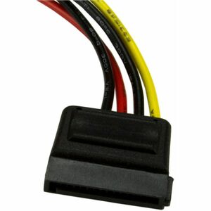 StarTech.com Câble Adaptateur d'Alimentation Molex vers SATA - LP4 Mâle vers SATA Power Femelle - 15 cm - Pour Disque dur 