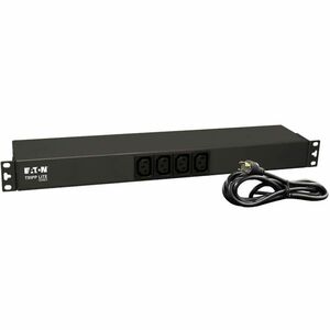 Eaton Tripp Lite Series 3.8kW Single-Phase 208/240V Basic PDU, 14 Outlets (12 C13 & 2 C19), NEMA L6-20P Input, 15 ft. (4.5