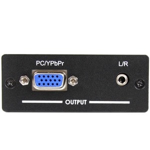StarTech.com HDMIÂ® to VGA Video Adapter Converter with Audio - HD to VGA Monitor 1080p - Functions: Signal Conversion, Vi